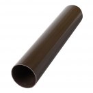 Труба водосточная стальная Размер: 125х89 мм, L= 3 м, круглая, Покр.: полиэстер двухсторонний