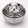 Чашка лабораторная со сферическим дном и усиленной кромкой из платины Пл99,9 117-2 ГОСТ 6563-75