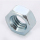Гайка шестигранная со стопорным кольцом без покрытия DIN 985 в Казахстане